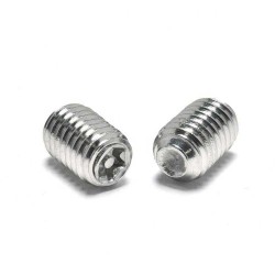 Anti-Rust Stainless Steel M3-M6 Torx Pin Cup Point Grub Screws