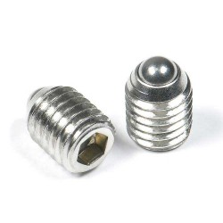 Ball Point Hexagon Socket Set Screws - High Quality, Quick Install, SS304 & 316 Stainless Steel, M1.6-M24
