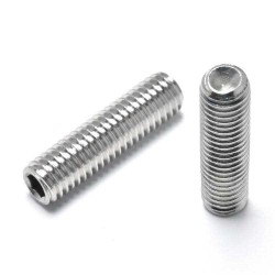 Cup Point Hexagon Socket Set Screws - Clear Thread, Quick Installation, SS304 & 316 Stainless Steel, M1.6-M24 Cup Point Hexagon Socket Set Screws - Clear Thread, Quick Installation, SS304 & 316 Stainless Steel, M1.6-M24
