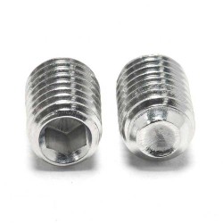 Cup Point Hexagon Socket Set Screws - Clear Thread, Quick Installation, SS304 & 316 Stainless Steel, M1.6-M24 Cup Point Hexagon Socket Set Screws - Clear Thread, Quick Installation, SS304 & 316 Stainless Steel, M1.6-M24