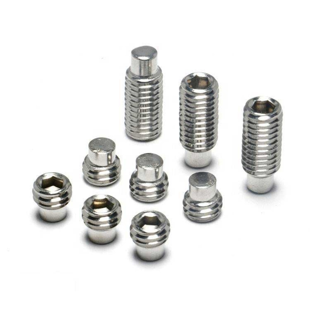 Dog Point Hexagon Socket Set Screws - Stainless Steel