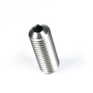 Conical Point Hex Socket Set Screws - Precision Thread, Hollow Body, SS304 & 316 Stainless Steel, Various Sizes Conical Point Hex Socket Set Screws - Precision Thread, Hollow Body, SS304 & 316 Stainless Steel, Various Sizes