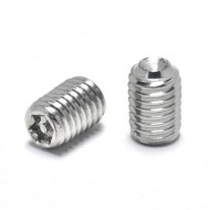 SS304/316 Precision Thread Torx Pin Set Screws - Cup Point, Various Sizes SS304/316 Precision Thread Torx Pin Set Screws - Cup Point, Various Sizes