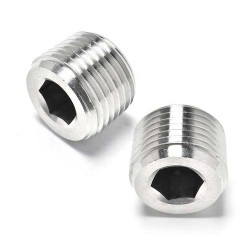 No Burr Stainless Steel SS304/316 Hexagon Socket Set Screws - Clear Thread, Quick Installation, Various Sizes No Burr Stainless Steel SS304/316 Hexagon Socket Set Screws - Clear Thread, Quick Installation, Various Sizes