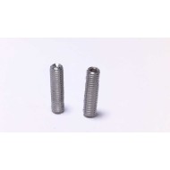 Cup Point Hex Socket Grub Screws - DIN916, 18-8 Steel, UNC UNF #6 #8 #10 Cup Point Hex Socket Grub Screws - DIN916, 18-8 Steel, UNC UNF #6 #8 #10