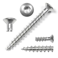 Precision Thread Torx Socket Oval Head Wood Screws - Stainless Steel 304/316/410 or Zinc Plated Precision Thread Torx Socket Oval Head Wood Screws - Stainless Steel 304/316/410 or Zinc Plated