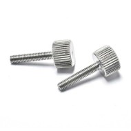 Straight Knurled Small Cheese Head Thumb Screws - Stainless Steel 304/316 M1.6-M6 Resistant to Rust Straight Knurled Small Cheese Head Thumb Screws - Stainless Steel 304/316 M1.6-M6 Resistant to Rust
