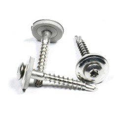 Pozidriv Oval CSK Head Spengler Screw - Stainless Steel A2 with Bonded Sealing Washer 4.5/5.5/6/8 mm, 15mm/20mm Pozidriv Oval CSK Head Spengler Screw - Stainless Steel A2 with Bonded Sealing Washer 4.5/5.5/6/8 mm, 15mm/20mm