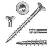 Torx Socket CSK Flanged Head Wood Screws - Stainless Steel and Zinc Plated Flat Double Countersunk Head Torx Socket CSK Flanged Head Wood Screws - Stainless Steel and Zinc Plated Flat Double Countersunk Head