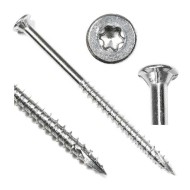 Type 17 Torx Socket CSK Flanged Head Wood Screws - Stainless Steel and Zinc Plated with Cutting Point Type 17 Torx Socket CSK Flanged Head Wood Screws - Stainless Steel and Zinc Plated with Cutting Point
