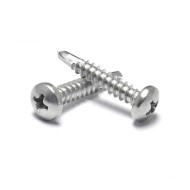 Cross Recessed Pan Framing Head Teks Self-Drilling Tapping Screw - Stainless Steel and Carbon Steel Cross Recessed Pan Framing Head Teks Self-Drilling Tapping Screw - Stainless Steel and Carbon Steel