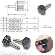Straight Knurled Raised Cheese Head Thumb Screws - Steel M4, M5, M6, M8 Straight Knurled Raised Cheese Head Thumb Screws - Steel M4, M5, M6, M8