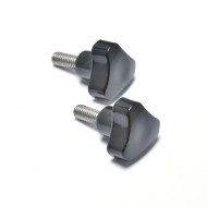 Three Lobe Flower Head Thumb Screws - Steel M5, M6, M8 Plastic Three Lobe Flower Head Thumb Screws - Steel M5, M6, M8 Plastic