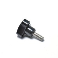 Three Lobe Flower Head Thumb Screws - Steel M5, M6, M8 Plastic Three Lobe Flower Head Thumb Screws - Steel M5, M6, M8 Plastic