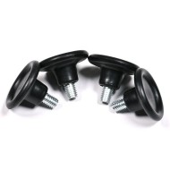 Indented Flat Head with Shoulder Thumb Screws - Steel Quick Install M4-M8 Plastic Indented Flat Head with Shoulder Thumb Screws - Steel Quick Install M4-M8 Plastic