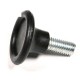 Indented Flat Head with Shoulder Thumb Screws - Steel Quick Install M4-M8 Plastic Indented Flat Head with Shoulder Thumb Screws - Steel Quick Install M4-M8 Plastic