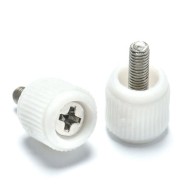 High Quality Phillips Straight Knurled Cylinder Sleeve Head Thumb Screws - Plastic High Quality Phillips Straight Knurled Cylinder Sleeve Head Thumb Screws - Plastic