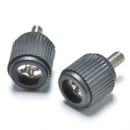 High Quality Phillips Straight Knurled Cylinder Sleeve Head Thumb Screws - Plastic High Quality Phillips Straight Knurled Cylinder Sleeve Head Thumb Screws - Plastic