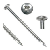 Phillips Pan Head Wood Screws - Stainless Steel 316/304/410 or Zinc Plated Precision Thread with Cutting Point Phillips Pan Head Wood Screws - Stainless Steel 316/304/410 or Zinc Plated Precision Thread with Cutting Point