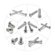 2mm 1/4'' Stainless Steel Micro Metric Cross Recessed Countersunk Head Self-Tapping Screw 2mm 1/4'' Stainless Steel Micro Metric Cross Recessed Countersunk Head Self-Tapping Screw