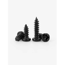 4.2 x 8mm Pan Head Phillips Self-Tapping Black Screw