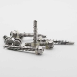 6.3 x 32mm Stainless Steel Self-Drilling Screw A2 TEX DIN 750