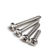 Carbon Steel Colored Zinc DIN 7981 Button Head Self-Tapping Wood Screw Carbon Steel Colored Zinc DIN 7981 Button Head Self-Tapping Wood Screw