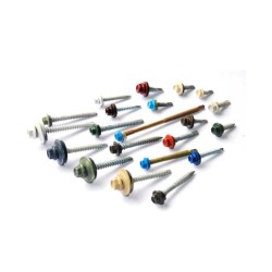 Carbon Steel ST4.8 Tek Screw - Painted Hex Head, 304 Self-Drilling Screw