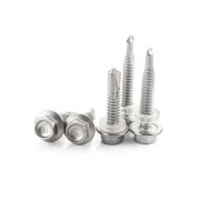 China Manufactures Stainless Steel 410/201/304/316 Hexagon Self-Drilling Screw China Manufactures Stainless Steel 410/201/304/316 Hexagon Self-Drilling Screw