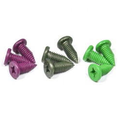 Colorful Coated Steel High-Strength Flat Head Cross Recessed Thread Forming Self-Tapping Screw for Metal Colorful Coated Steel High-Strength Flat Head Cross Recessed Thread Forming Self-Tapping Screw for Metal