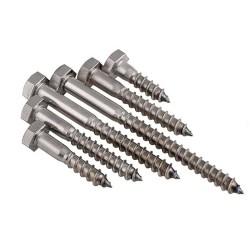Hex Head Self-Drilling Screw - Stainless Steel 304/316, Custom Sizes Hex Head Self-Drilling Screw - Stainless Steel 304/316, Custom Sizes