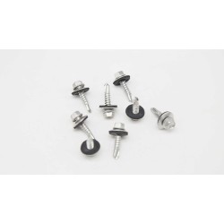 Hexagon Head Tek Wood Self-Drilling Screw - Galvanized Duplex Steel 2205 Hexagon Head Tek Wood Self-Drilling Screw - Galvanized Duplex Steel 2205