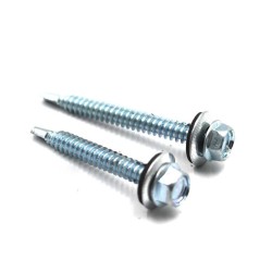 High Quality Zinc Plated Grade 8 Self-Drilling Screw - 25mm