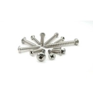 High Quality Stainless Steel 304/316 Phillips Flat CSK Head Self-Tapping Sheet Metal Screws High Quality Stainless Steel 304/316 Phillips Flat CSK Head Self-Tapping Sheet Metal Screws