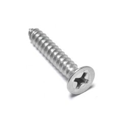 High Quality Stainless Steel 304/316 Phillips Flat CSK Head Self-Tapping Sheet Metal Screws High Quality Stainless Steel 304/316 Phillips Flat CSK Head Self-Tapping Sheet Metal Screws