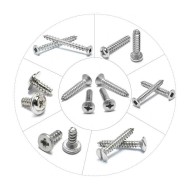 304/316 Stainless Steel Cross-Groove Round Pan Head Self-Tapping Screw - Imperial 19mm, 32mm 304/316 Stainless Steel Cross-Groove Round Pan Head Self-Tapping Screw - Imperial 19mm, 32mm