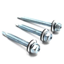 Zinc Plated Outer Hexagon Head Self-Drilling Screw - 16mm