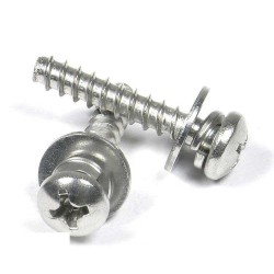 Phillips Pan Head PT Thread Self-Tapping Screw Assemble with Spring Washers and Flat Washers for Plastic Phillips Pan Head PT Thread Self-Tapping Screw Assemble with Spring Washers and Flat Washers for Plastic