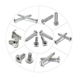 Security Self-Tapping Stainless Steel & Carbon Steel Flat, Pan, Hex Phillips Head Screw