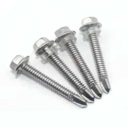 Hex Head Self-Drilling Screws - Stainless Steel 8mm & 25mm Hex Head Self-Drilling Screws - Stainless Steel 8mm & 25mm