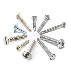 Pan Head Self-Tapping Screw - Stainless Steel 304/316 - Cross, Torx, Button, Hex Head Pan Head Self-Tapping Screw - Stainless Steel 304/316 - Cross, Torx, Button, Hex Head