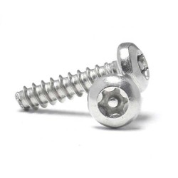 Self-Tapping Stainless Steel 304 Pan Head PT Thread Screw - Torx Pin, Thread Forming