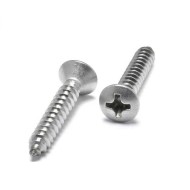 Stainless Steel Self-Tapping Coarse Thread Screws - Cross Roofing for Wood Furniture Stainless Steel Self-Tapping Coarse Thread Screws - Cross Roofing for Wood Furniture