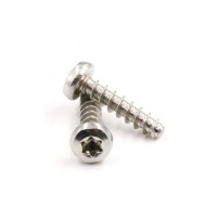 Thread-Forming Self-Tapping Screw - Stainless Steel or Zinc-Plated Pan Torx Head for Plastic Applications Thread-Forming Self-Tapping Screw - Stainless Steel or Zinc-Plated Pan Torx Head for Plastic Applications