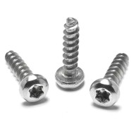 Thread-Forming Self-Tapping Screw - Stainless Steel or Zinc-Plated Pan Torx Head for Plastic Applications Thread-Forming Self-Tapping Screw - Stainless Steel or Zinc-Plated Pan Torx Head for Plastic Applications