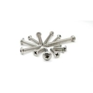 Stainless Steel Pan Wafer Head Torx Self-Tapping Screws with Flat Tail - For Umbrella Heads Stainless Steel Pan Wafer Head Torx Self-Tapping Screws with Flat Tail - For Umbrella Heads