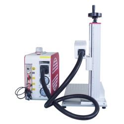 Fiber Laser Marking Machine 50W MOPA For Metal Plastic Top Grade  FDA