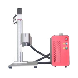 Fiber Laser Marking Machine For Metal Update  MOPA M7 30W Split portable CNC Galvo