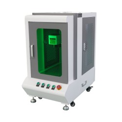 Laser Engraving Machine with Full Cover Max 30W Fiber Laser Marking Machine For Metal Engraving