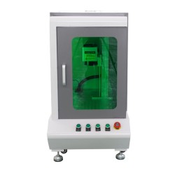 30W Full Cover Fiber Laser Marking Machine For Metal Engraving